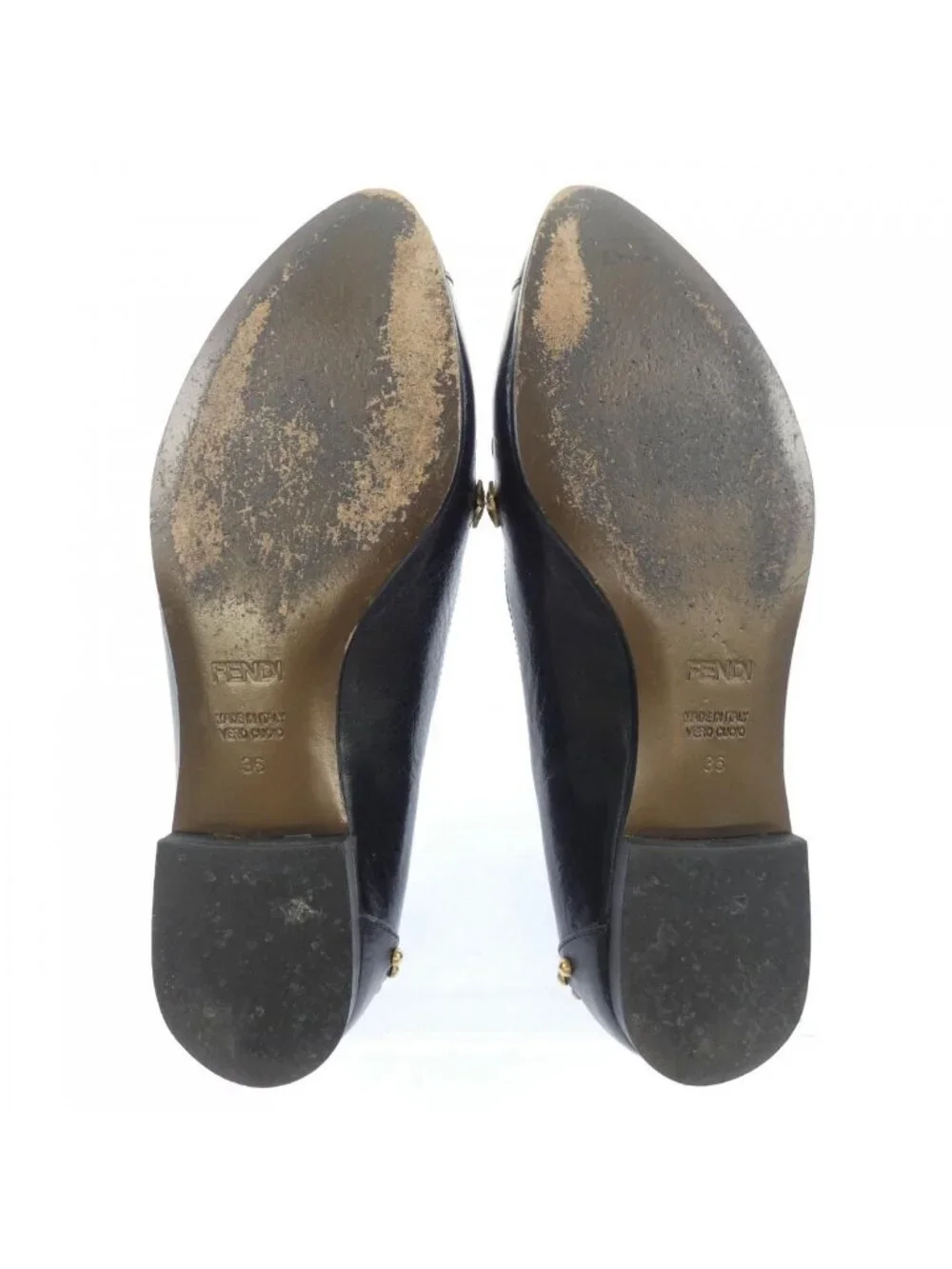Fendi brand flat